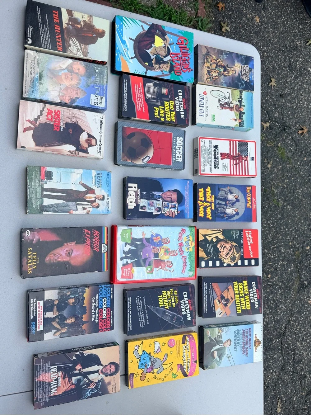 Assorted Movie VHS Collection CDs  & DVD vintage 65 Pieces total